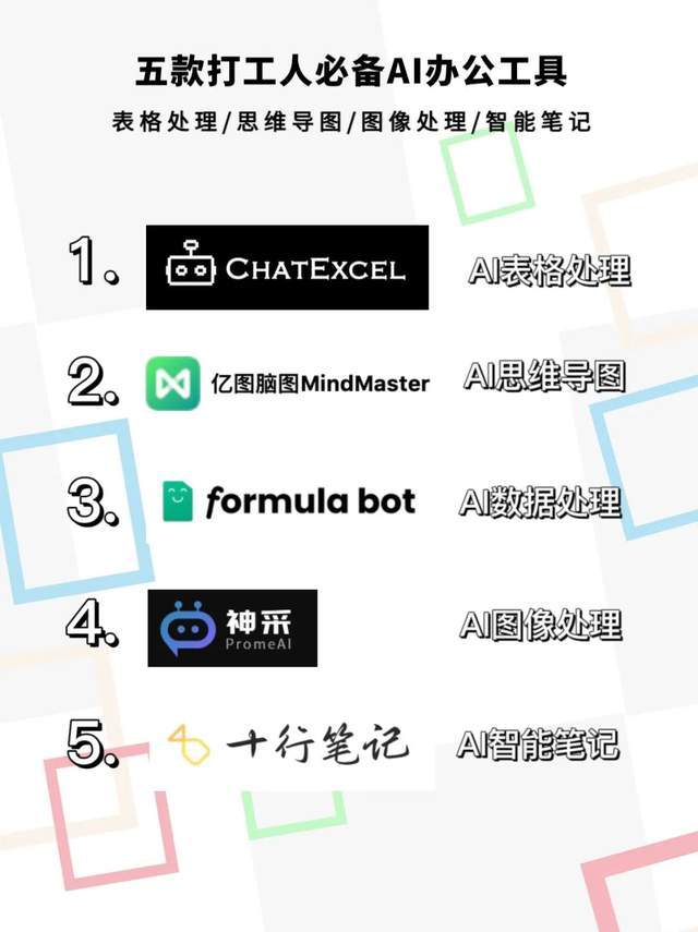 用了这5款AI办公神器，效率直线提升！加班是不可能再加班了