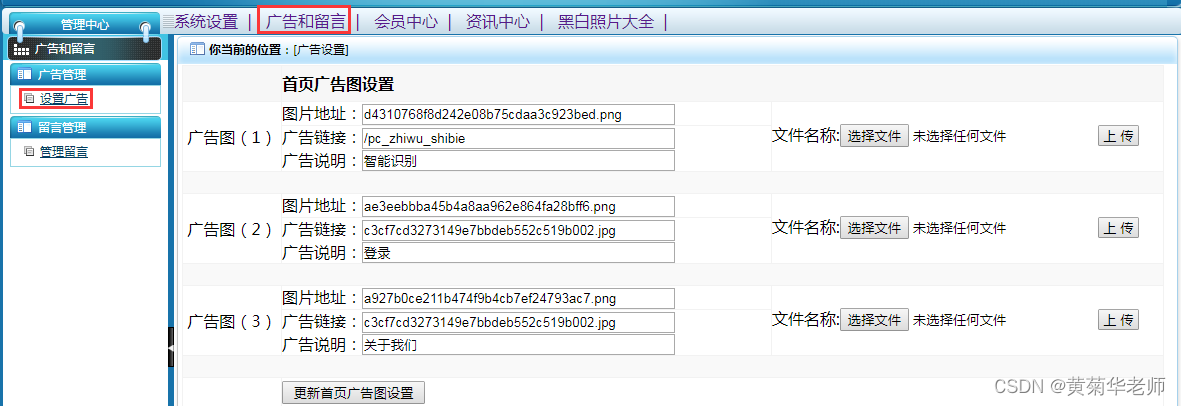 基于Springboot+百度AI人工智能黑白图片智能彩色处理系统设计与实现插图10