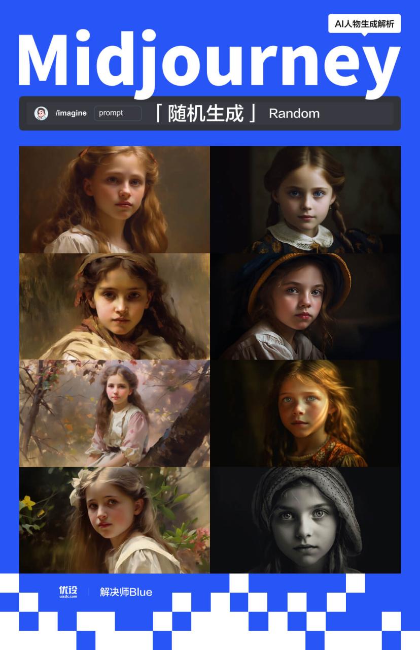 Midjourney进阶教程！7大方向快速生成合心意的AI人物形象插图2