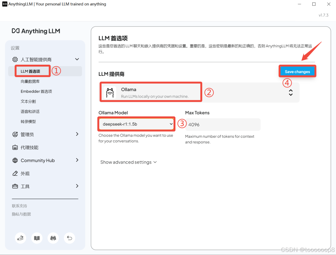 DeepSeek本地部署WebUI可视化数据投喂训练AI插图9