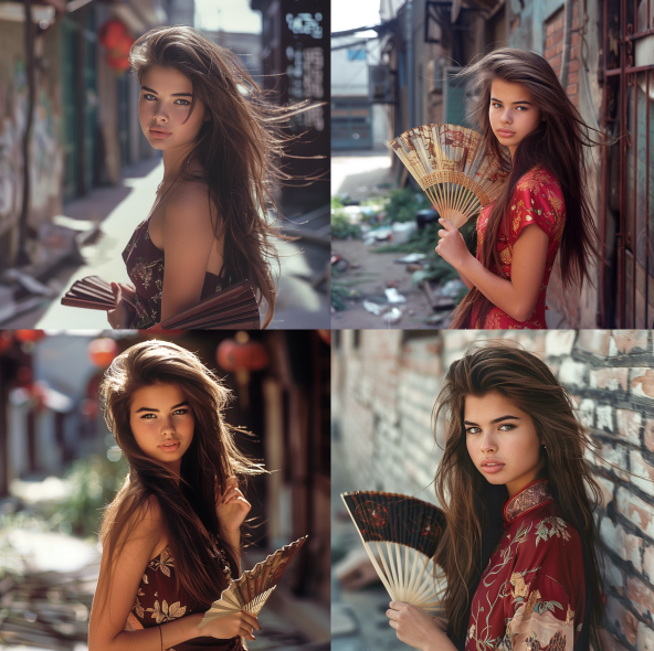 midjourney 角色一致性, 衣服和脸, 我全都要, 也可以只保持脸部, 这通常用于模特换衣服插图5 midjourney 角色一致性, 衣服和脸, 我全都要, 也可以只保持脸部, 这通常用于模特换衣服插图5