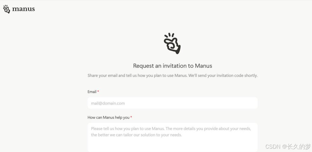 Manus 邀请码申请手把手教程插图3