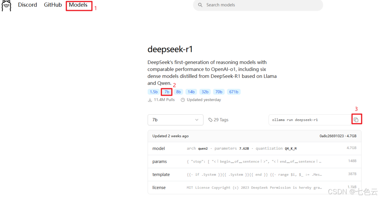 用Ollama本地部署deepseek-r1插图3