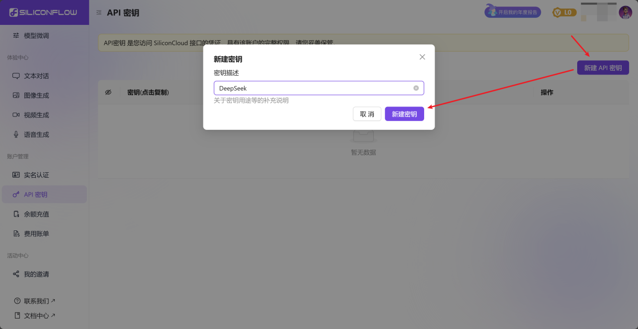 使用SiliconCloud高速畅享DeepSeek-R1 AI模型插图3