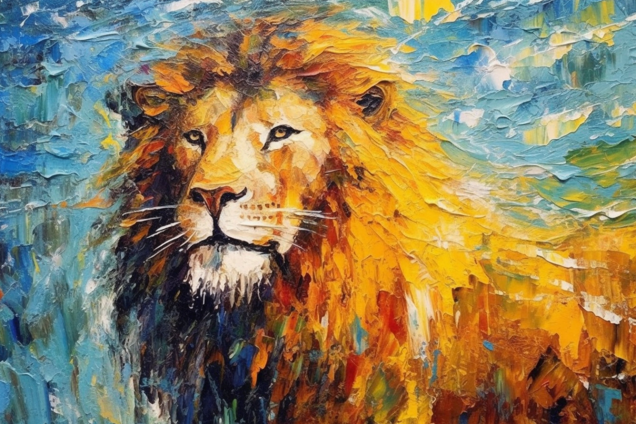 caomaoweilai_lion_king_painting_in_the_style_of_Vincent_Van_Gog_20742bca-b708-4566-98f3-b26beea8ce4f.png