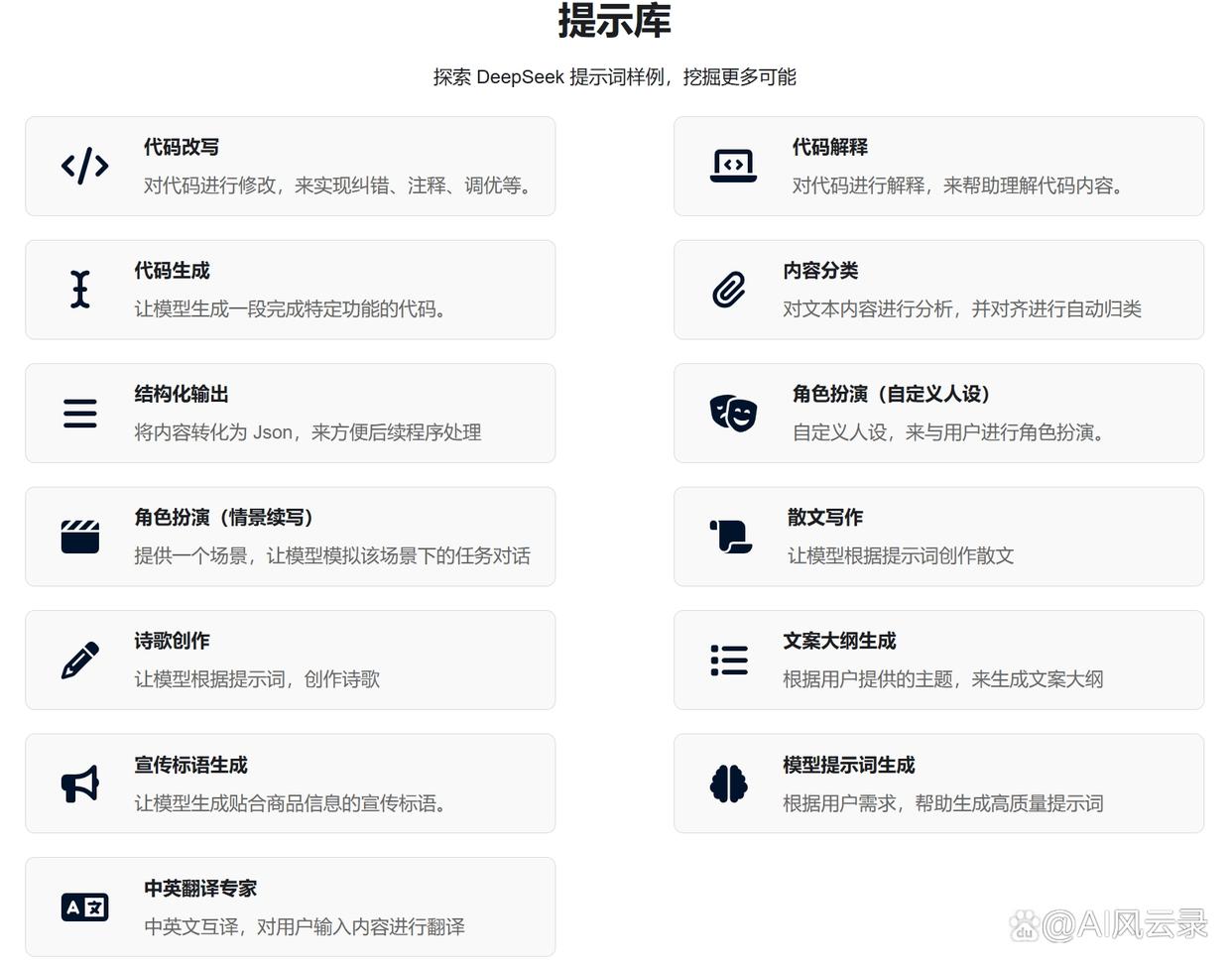 精通DeepSeek,提问的艺术之优质提示词库插图1 精通DeepSeek,提问的艺术之优质提示词库插图1