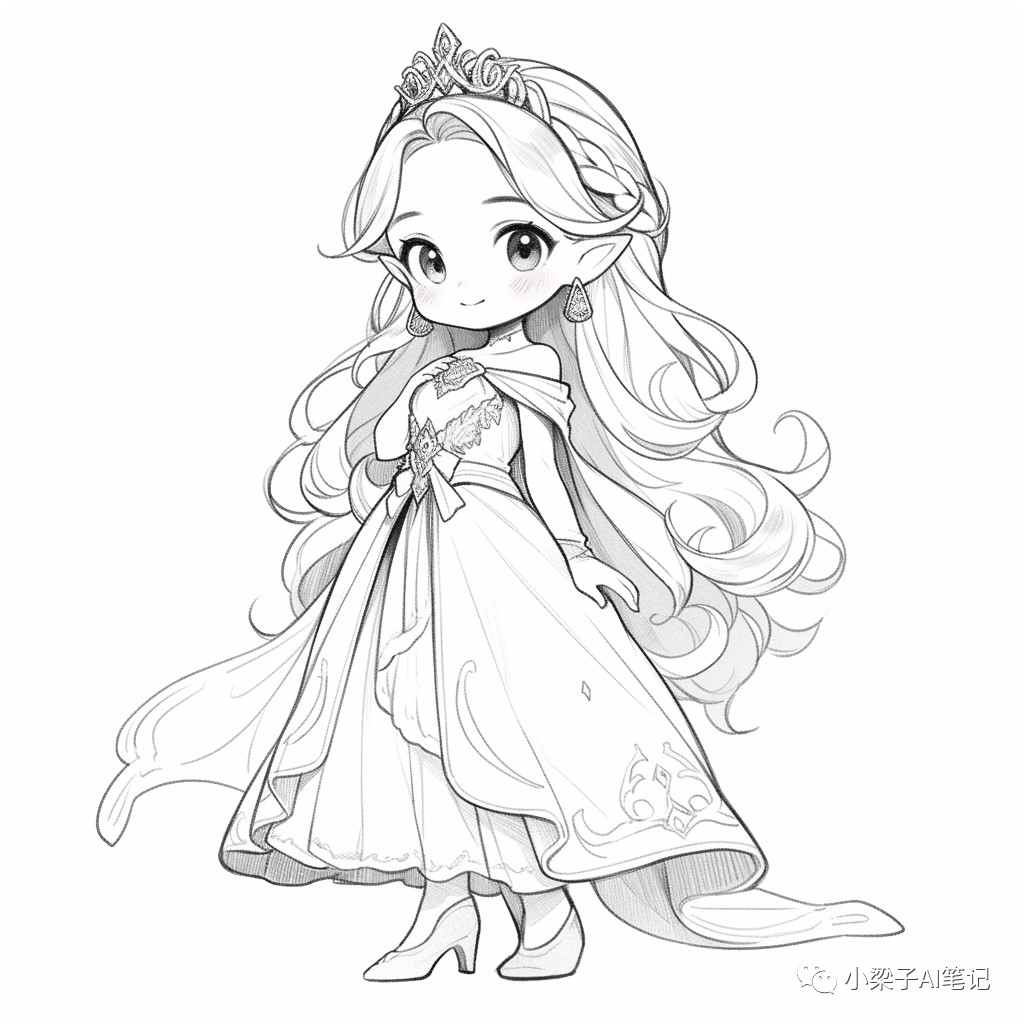 Stable Diffusion【进阶篇】：黑白线稿上色插图8
